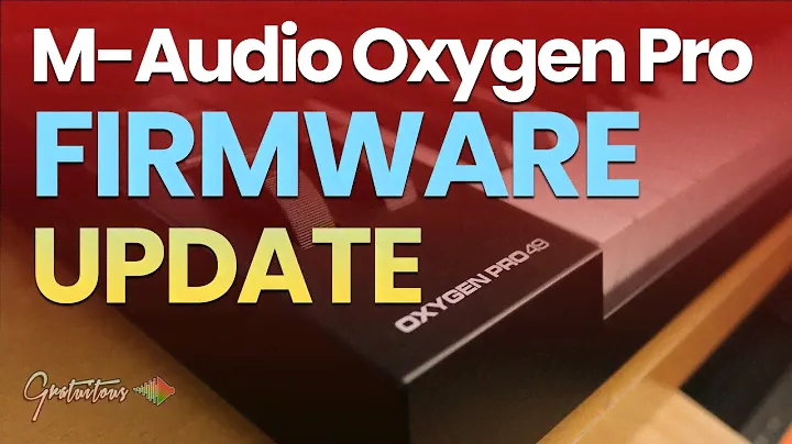M-Audio Oxygen Pro - UPDATE FIRMWARE (v2.1.2)