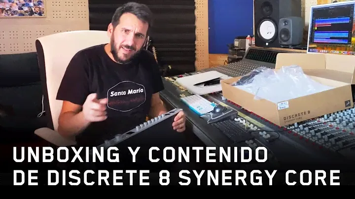 Unboxing y contenido de Discrete 8 Synergy Core